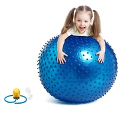 Premium Anti-Burst Spiky Gym Ball with Air Pump – Sensory & Physiotherapy Therapy Ball for Kids and Adults view 1