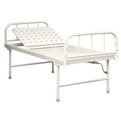 Manual Hospital Bed with Adjustable Backrest | Metal Hospital Bed in Nepal