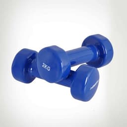 Neoprene Coated Anti-Roll Hexagonal Dumbbell Set (2 KG Pair) view 3