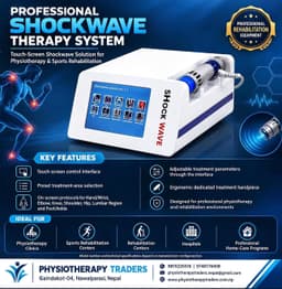 Shock Wave Therapy Machine – Digital Professional Shockwave System for Physiotherapy & Rehabilitation view 2