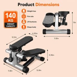 Hydraulic Mini Stepper Machine with LCD Digital Display Monitor view 2