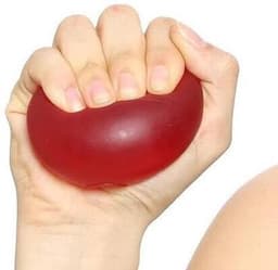 Premium Gel Hand Exercise Ball – Thermoplastic Silicone Squeeze Ball for Finger Strength, Wrist Rehabilitation & Stress Relief view 1