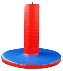 Pediatric Sensory Bolster Swing with Disc Seat (Hanging Therapy Bolster Swing) view 3