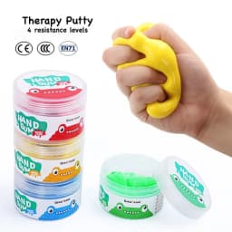 Therapy Putty / Hand Gum (4 Resistance Levels Set) view 1