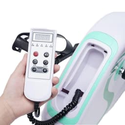 Motorized Electric Mini Pedal Exerciser with Leg & Calf Support Brackets view 2