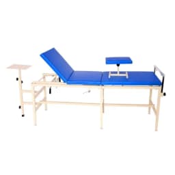 New Traction 3 Fold Bed for Traction Machine Physiotherapy Equipment Cervical and Back Pain Traction Usage Pain Relief Device Color – Blue, Size – Standard, Weight – 34kg view 3